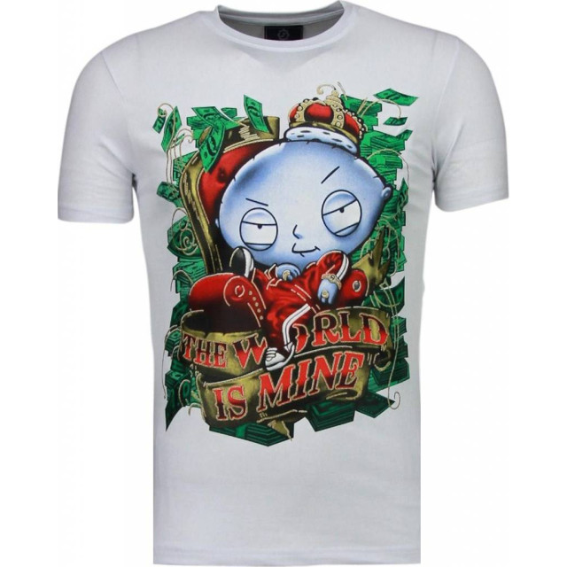 Local Fanatic Rich stewie t-shirt 2005W large