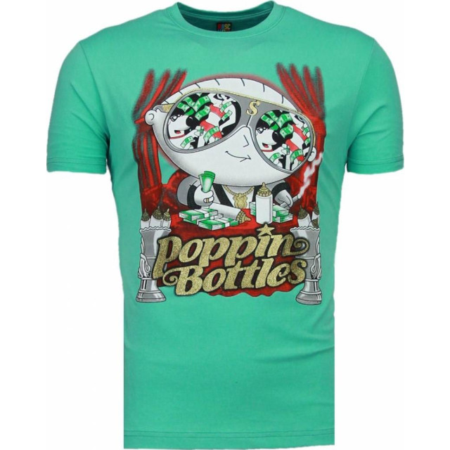 Local Fanatic Poppin stewie t-shirt 1498T large