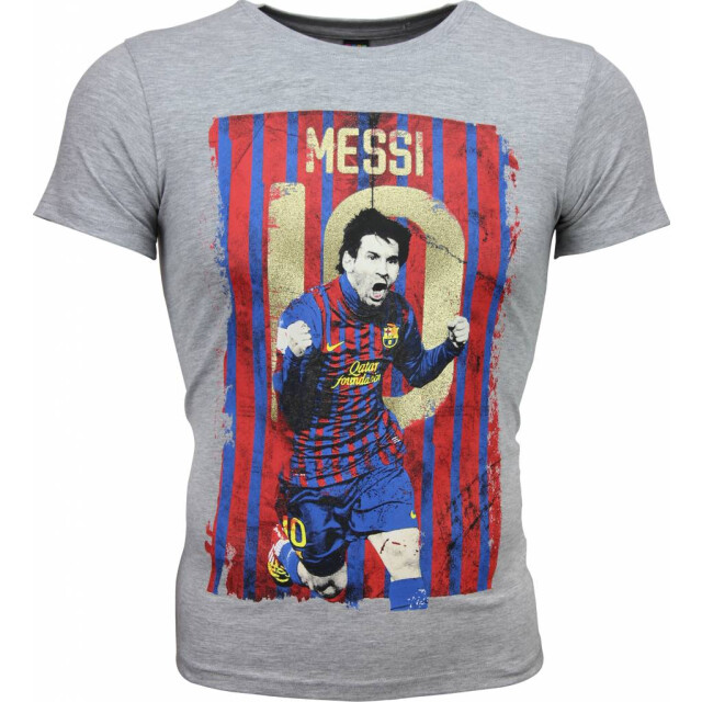 Local Fanatic T-shirt messi 10 print 1170G large