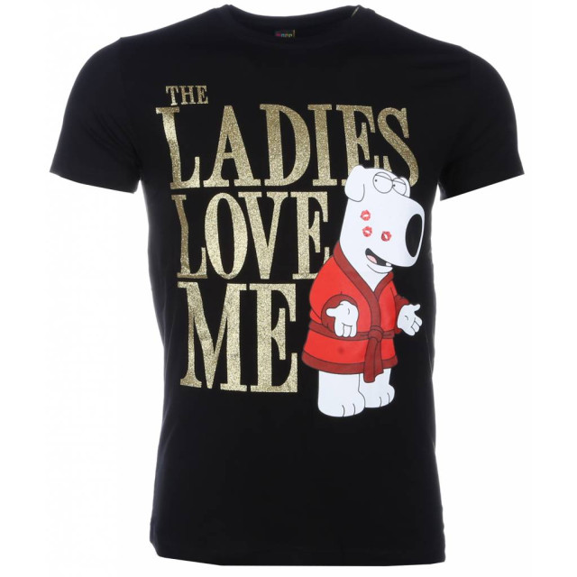 Local Fanatic T-shirt the ladies love me print 2001Z large