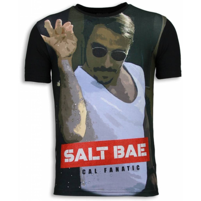 Local Fanatic Salt bae digital rhinestone t-shirt 6163 large