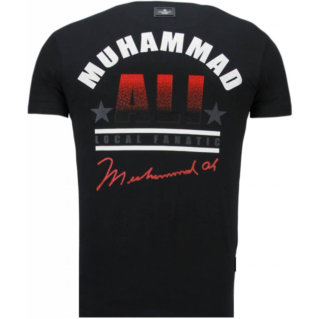 Local Fanatic Muhammad ali rhinestone t-shirt 5762Z large