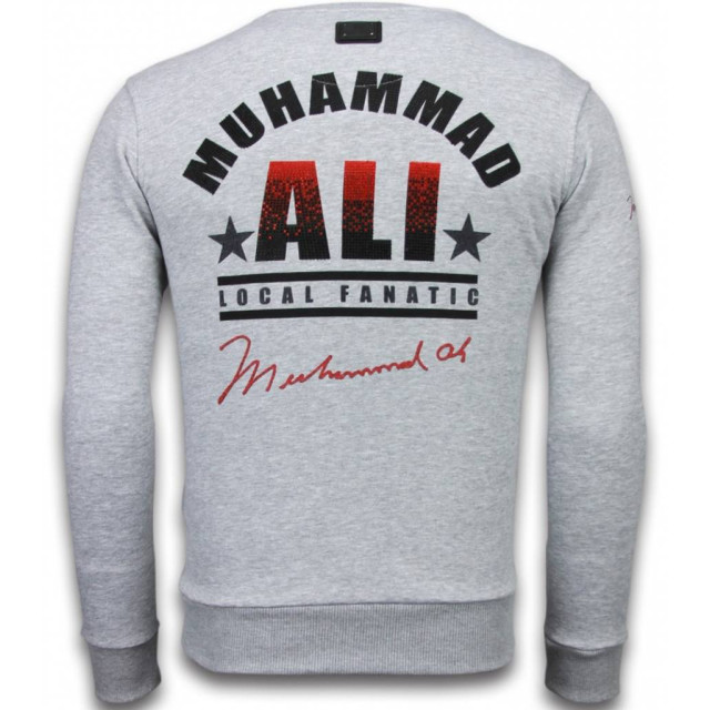 Local Fanatic Muhammad ali rhinestone sweater 6176G large