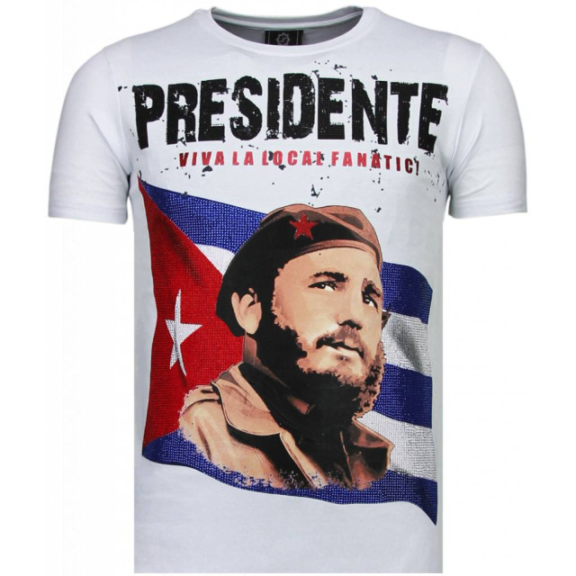 Local Fanatic Presidente rhinestone t-shirt 5900W large