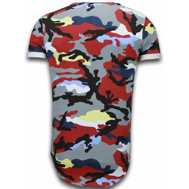 Tony Backer Known camouflage t-shirt long fit UP-T127P large