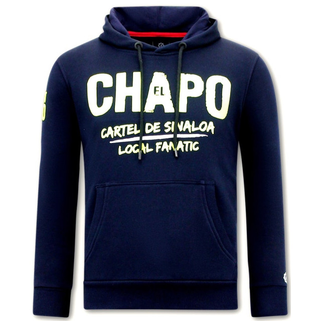 Local Fanatic Hoodie print el chapo 11-6472B large