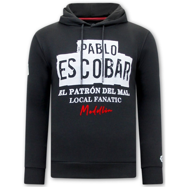 Local Fanatic Hoodie print pablo escobar 11-6466 large