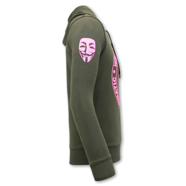 Local Fanatic Hoodie print we are anonymous 11-6452 large