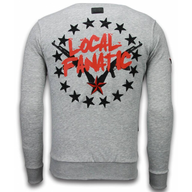 Local Fanatic Bad boys rhinestone sweater 5918G large
