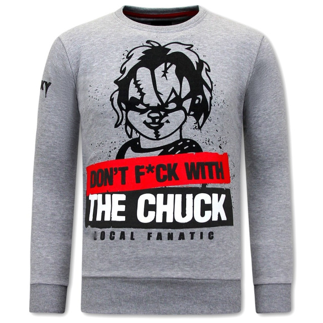 Local Fanatic Sweater met print chucky 11-6422 large