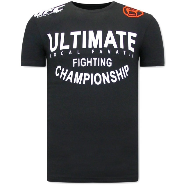 Local Fanatic Ultimate fighting t-shirt 11-6437 large