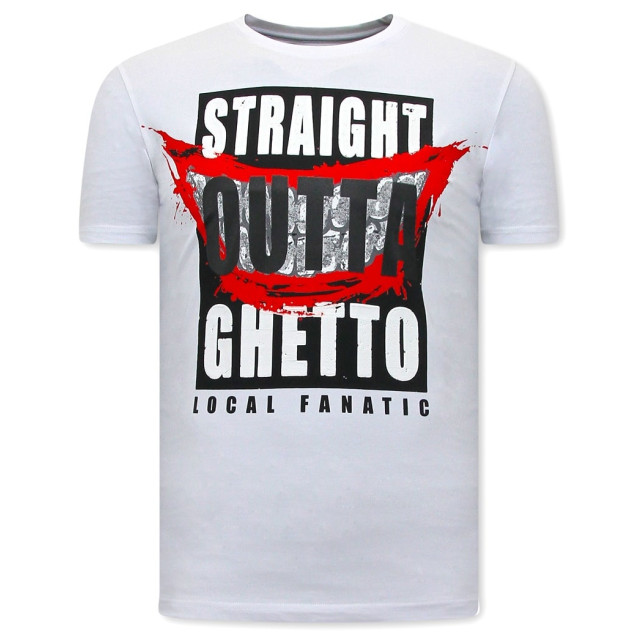 Local Fanatic T-shirts straight outta ghetto 11-6425 large