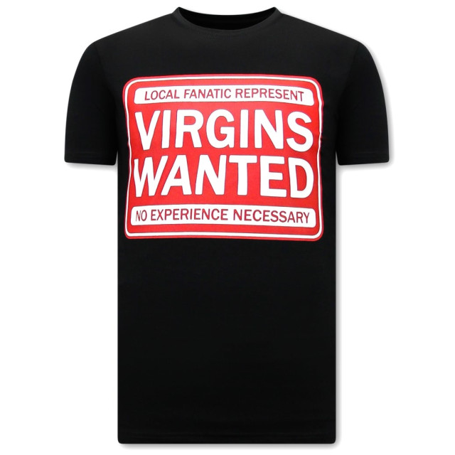 Local Fanatic Shirt met print virgins wanted 11-6433 large