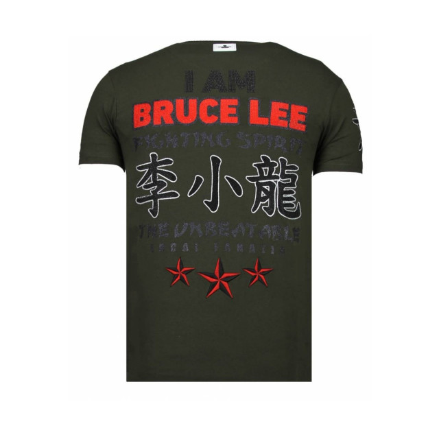 Local Fanatic Fighter bruce lee t-shirt rhinestones 13-6211K large