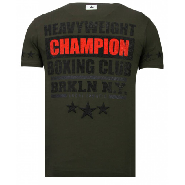 Local Fanatic Iron mike tyson rhinestone t-shirt 13-6212K large