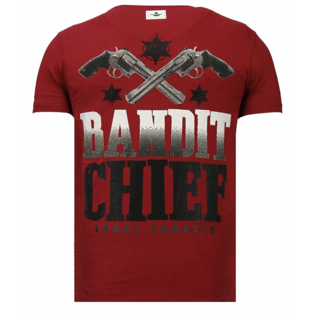 Local Fanatic Bandit chief rhinestone t-shirt 13-6217B large