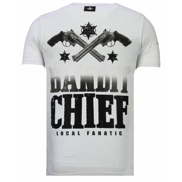 Local Fanatic Bandit chief rhinestone t-shirt 13-6217W large