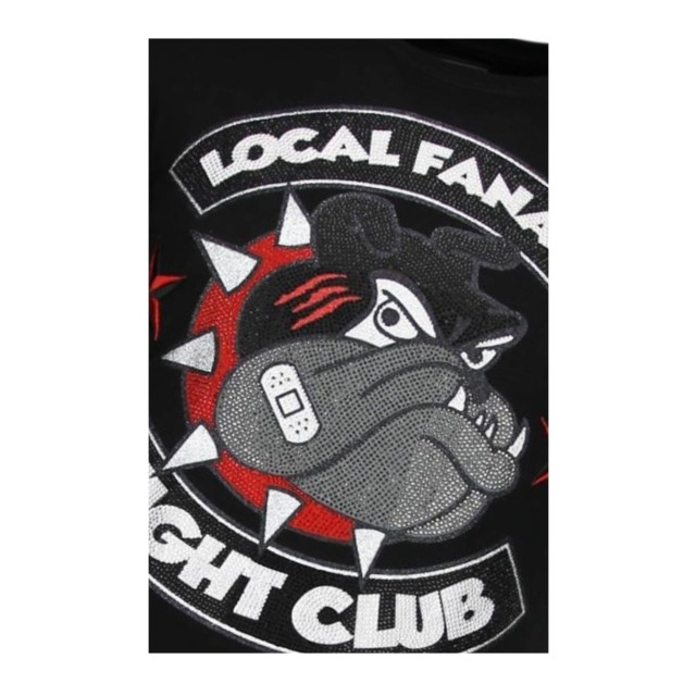 Local Fanatic Fight club spike rhinestone t-shirt 13-6230Z large