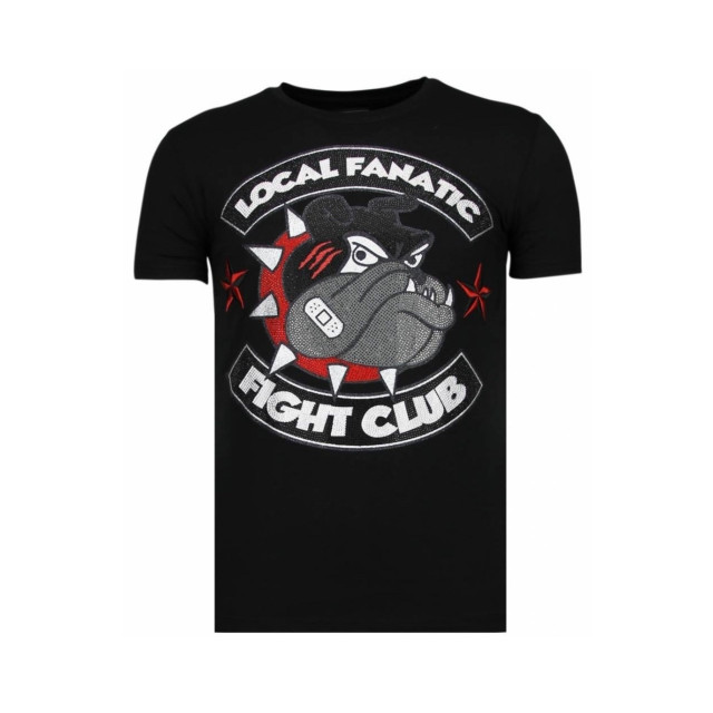 Local Fanatic Fight club spike rhinestone t-shirt 13-6230Z large