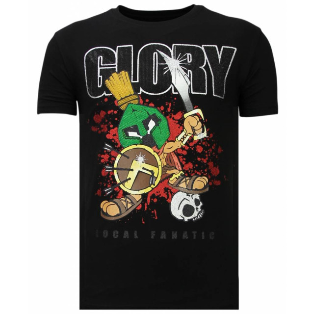 Local Fanatic Glory martial rhinestone t-shirt 13-6232Z large