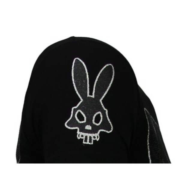 Local Fanatic Killer bunny rhinestone t-shirt 13-6229Z large