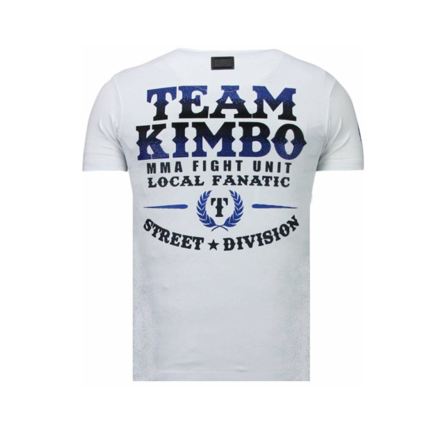 Local Fanatic Kimbo slice rhinestone t-shirt 5766W large