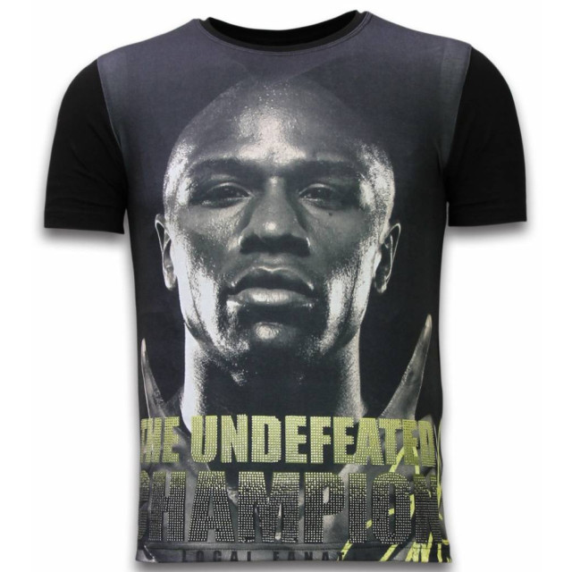 Local Fanatic The undefeated champion digital rhinestone t-shirt 11-6282Z large