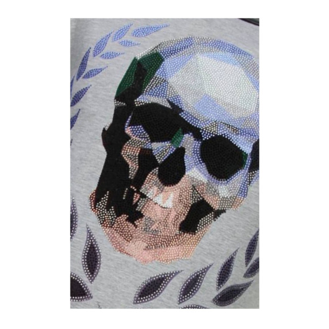 Local Fanatic Skull originals rhinestone t-shirt 13-6224G large