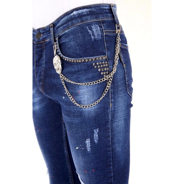 Local Fanatic Jeans met studs 1025 LF-DNM-1025 large