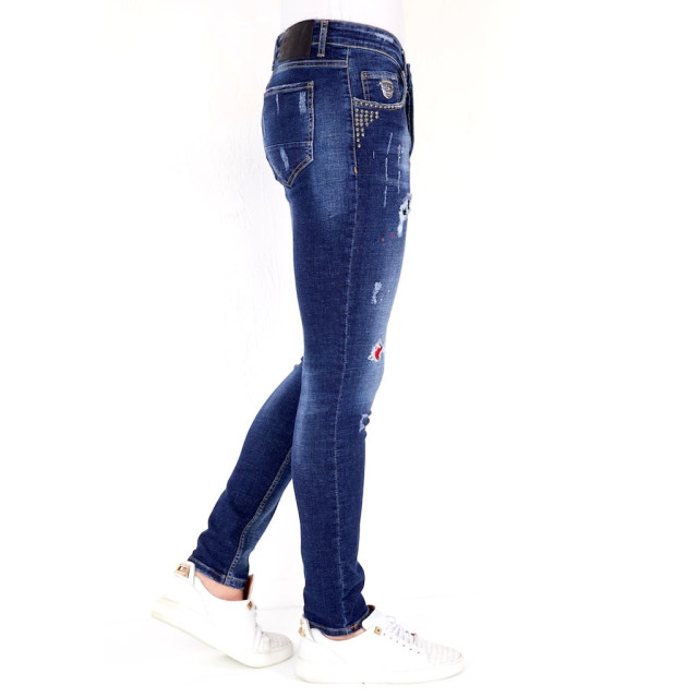 Local Fanatic Jeans met studs 1025 LF-DNM-1025 large