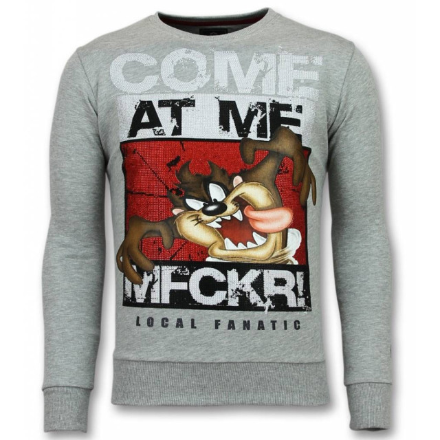 Local Fanatic Mfckr trui cartoon sweater 11-6307G large