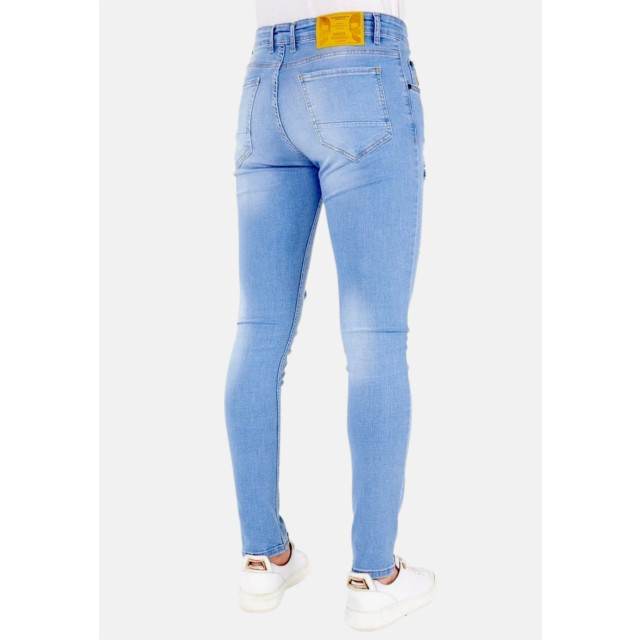 Local Fanatic Licht jeans met gaten 1024 LF-DNM-1024 large