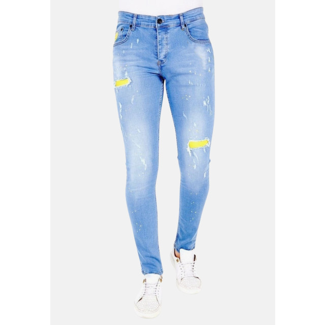 Local Fanatic Licht jeans met gaten 1024 LF-DNM-1024 large