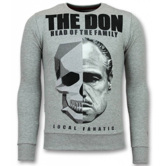 Local Fanatic Godfather trui godfather sweater 11-6294G large