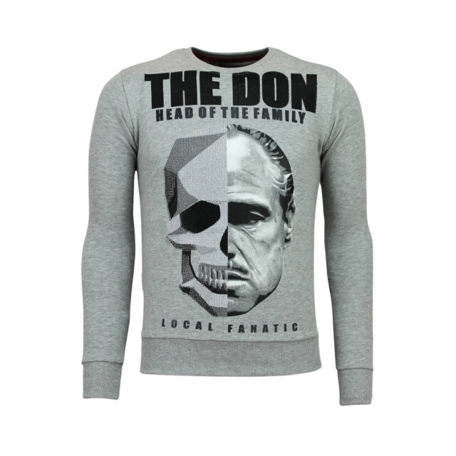 Local Fanatic Godfather trui godfather sweater 11-6294G large
