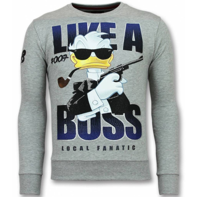 Local Fanatic 007 trui james bond sweater 11-6305G large