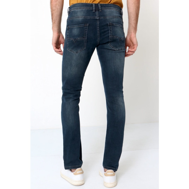 True Rise Slim fit spijkerbroeken navy A-11049 large