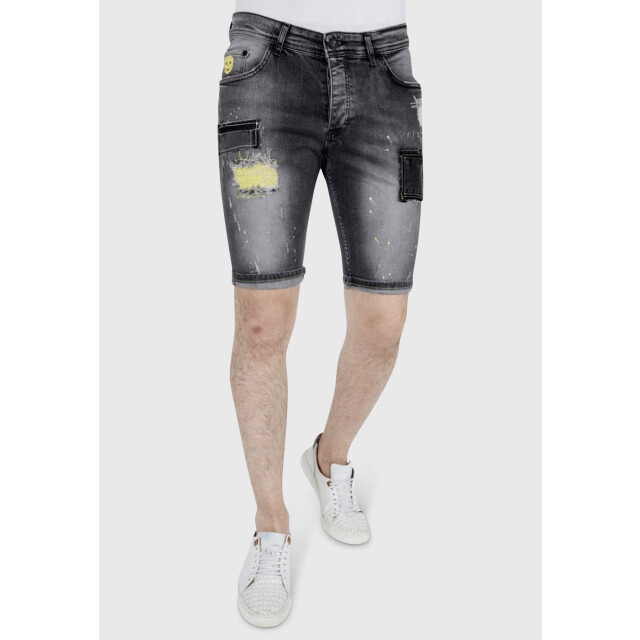 Local Fanatic Korte broeken stretch 1053 LF-DNM-1053 large