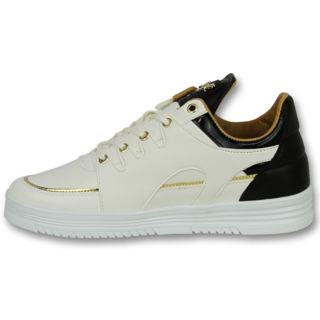 Cash Money Sneakers hoog schoenen luxury white black CMS71 large