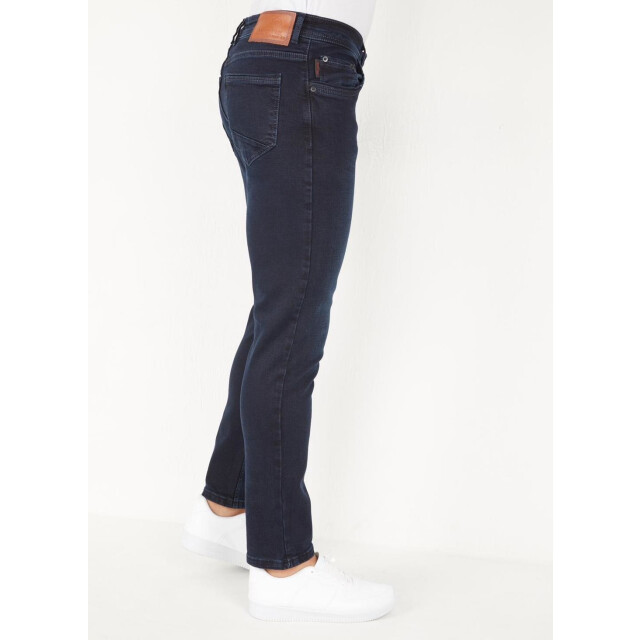 True Rise Broeken regular fit donker DP12 large