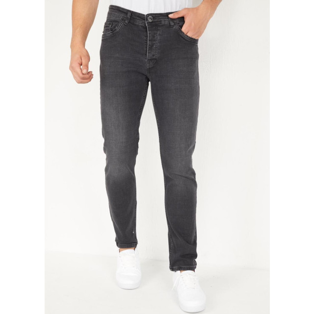 True Rise Spijkerbroek stretch regular fit jeans DP18 large