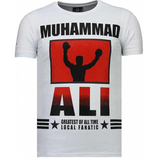Local Fanatic Muhammad ali rhinestone t-shirt 5762W large