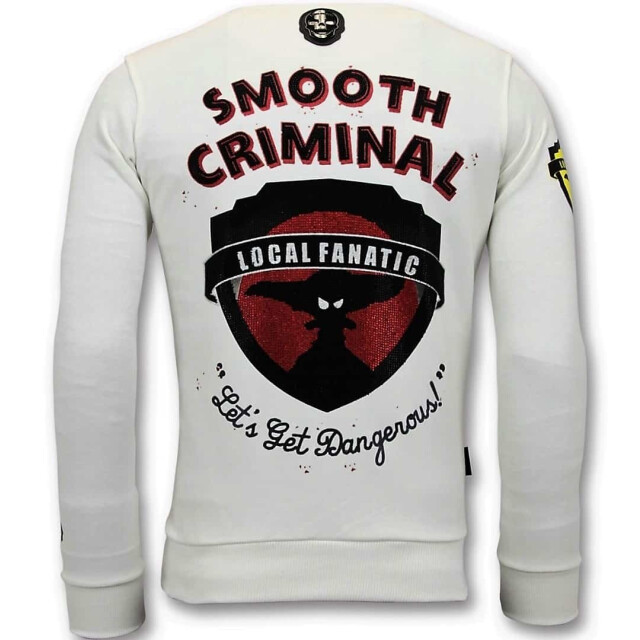Local Fanatic Sweater crime empire 11-6394W large