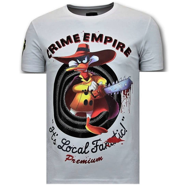 Local Fanatic T-shirt crime empire 11-6389W large