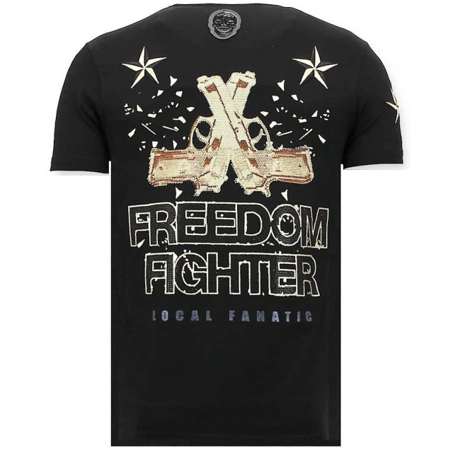 Local Fanatic T-shirt the rebel 11-6387Z large