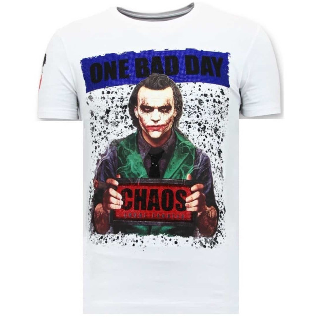 Local Fanatic T-shirt the joker man 11-6363W large