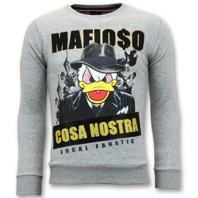 Local Fanatic Sweater cosa nostra mafioso 11-6381G large