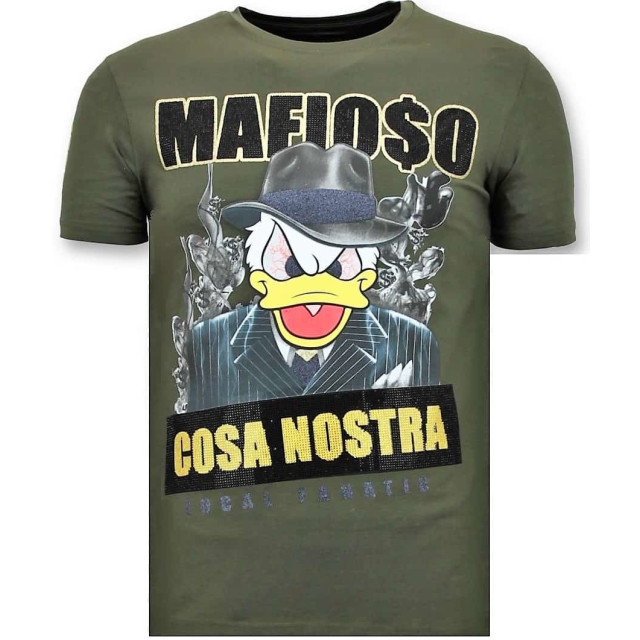 Local Fanatic T-shirt cosa nostra mafioso 11-6371G large