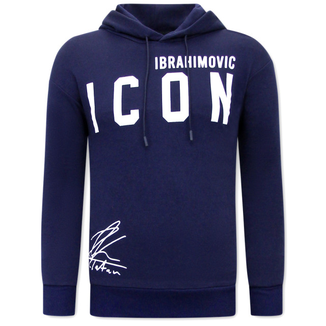 Gangs Icon oversized hoodie navy KS-90 large