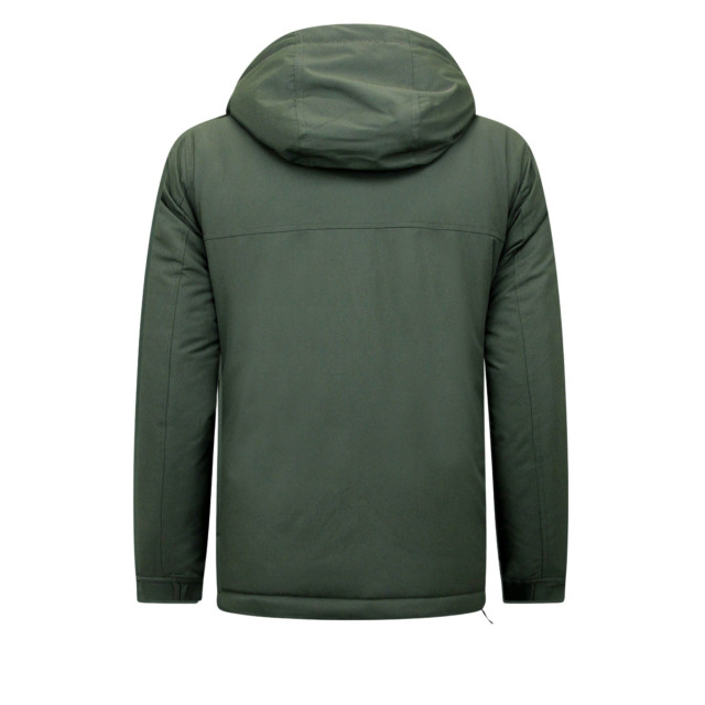 Beluomo Jas over je hoofd anorak winterjas 8592 large